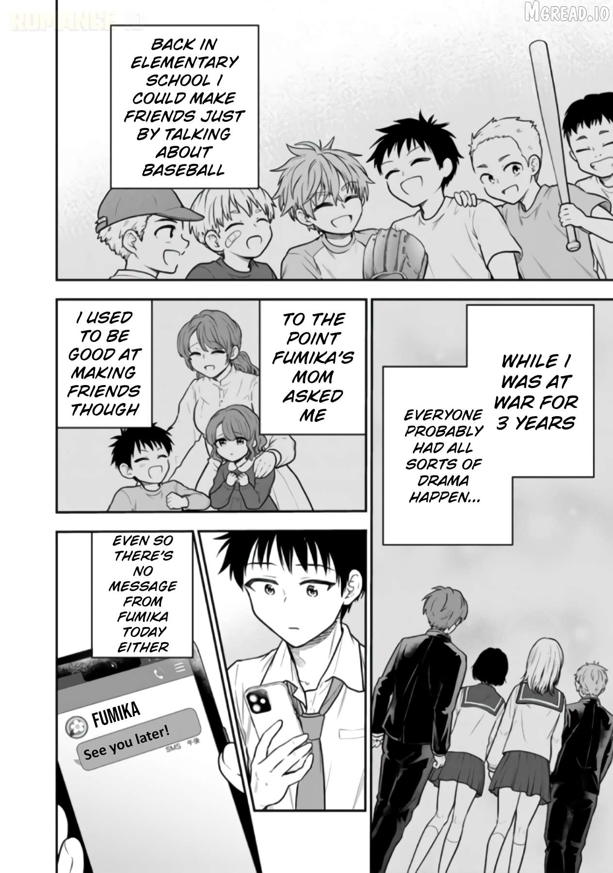 Senchi Kara Kaette kita Takashi-kun. Futsuu ni Koukou Seikatsu wo Okuritai Chapter 16 - page 29