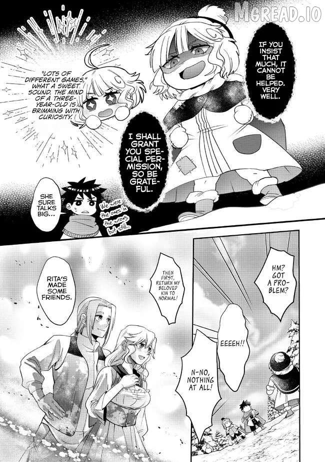 Dear Hero, I've been reincarnated as a little girl, so I can't go back to my country! Chapter 2.1 - page 10