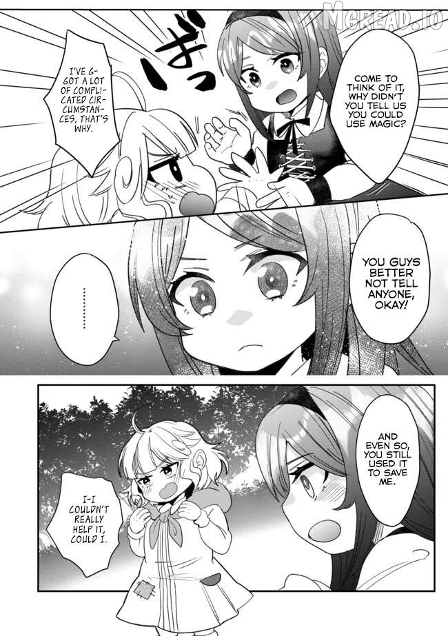 Dear Hero, I've been reincarnated as a little girl, so I can't go back to my country! Chapter 3.2 - page 10
