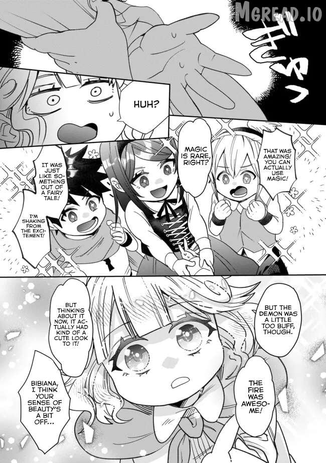 Dear Hero, I've been reincarnated as a little girl, so I can't go back to my country! Chapter 3.2 - page 9