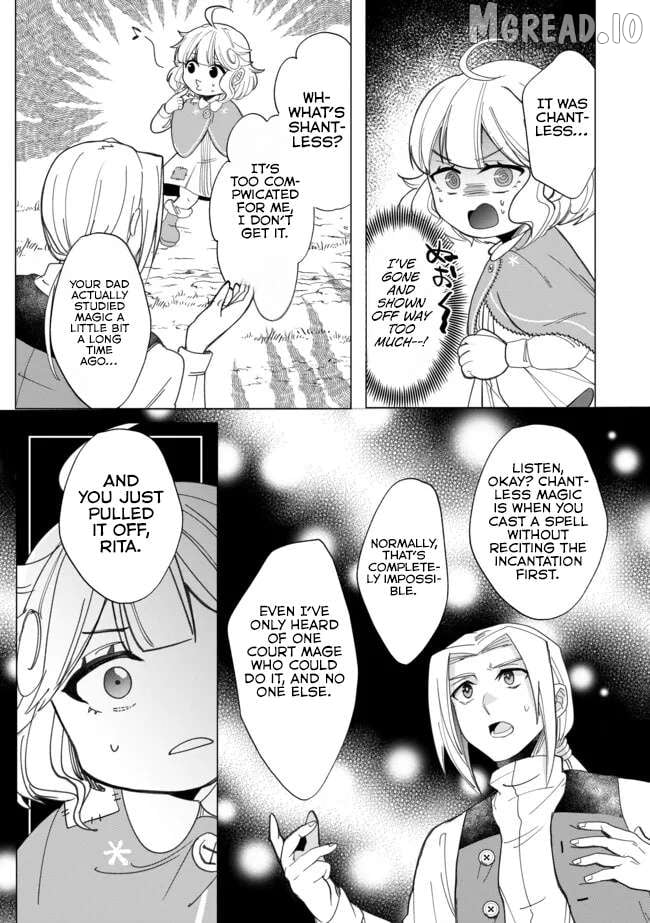 Dear Hero, I've been reincarnated as a little girl, so I can't go back to my country! Chapter 4.1 - page 10