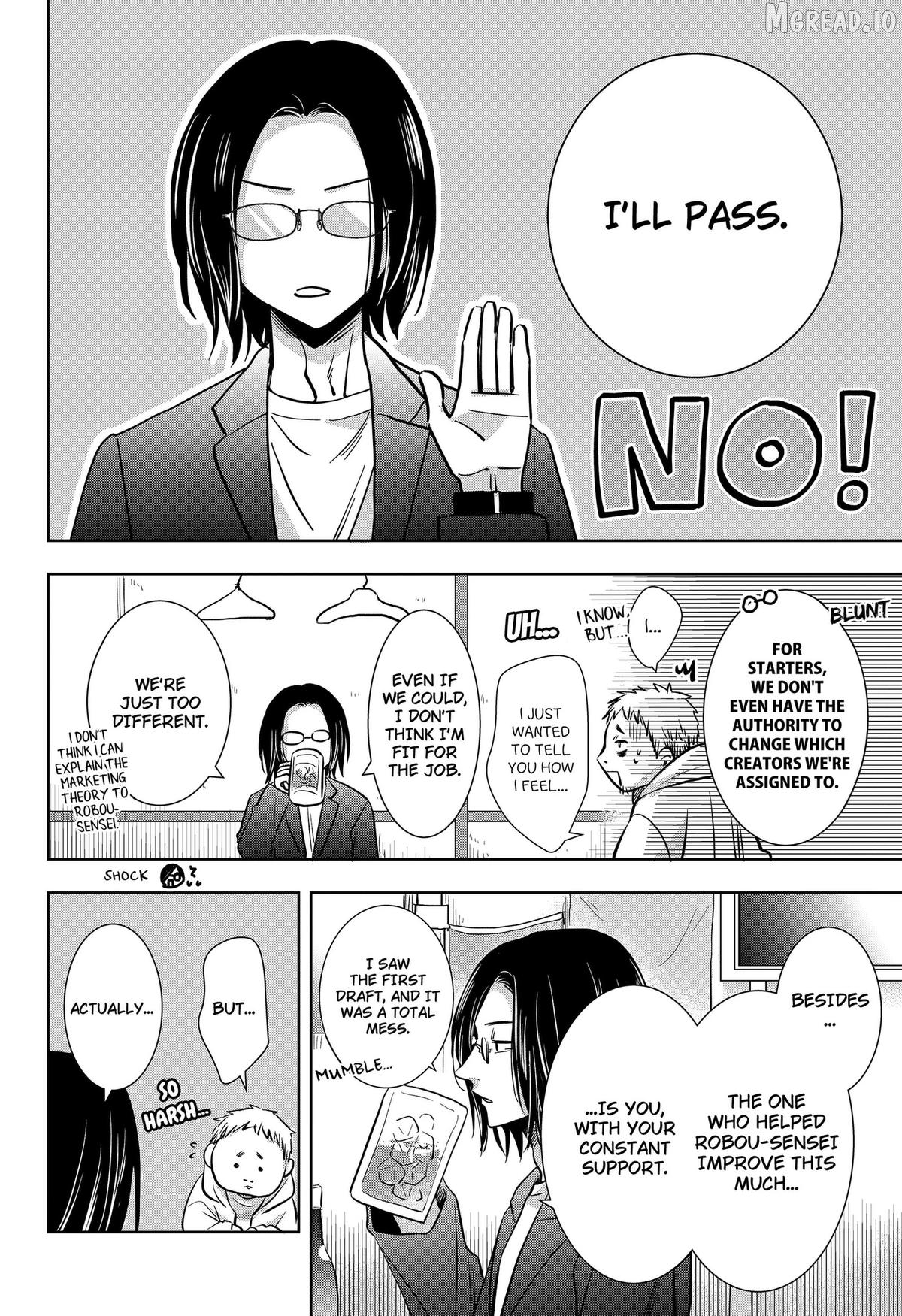 Axed Mangaka and Doujin Creator Chapter 8 - page 16