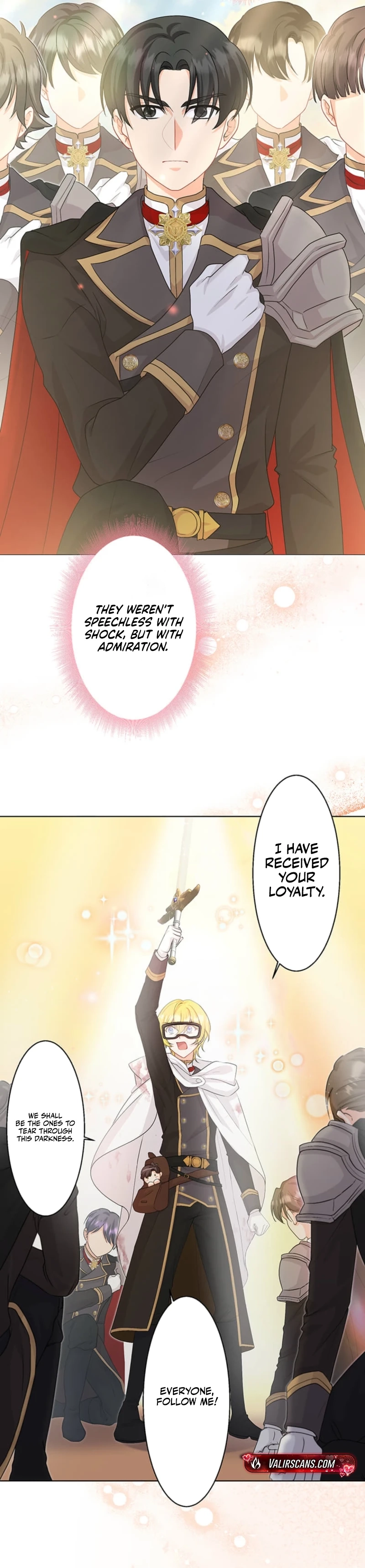 The Holy Sword Lady's Fangirl Life: I'll Protect My Beloved Knight Chapter 13 - page 10