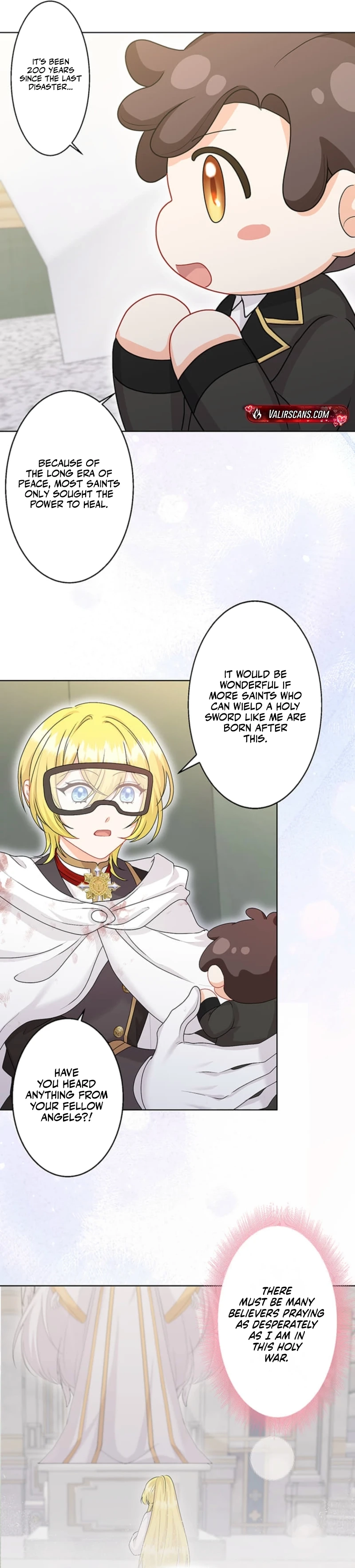 The Holy Sword Lady's Fangirl Life: I'll Protect My Beloved Knight Chapter 13 - page 19
