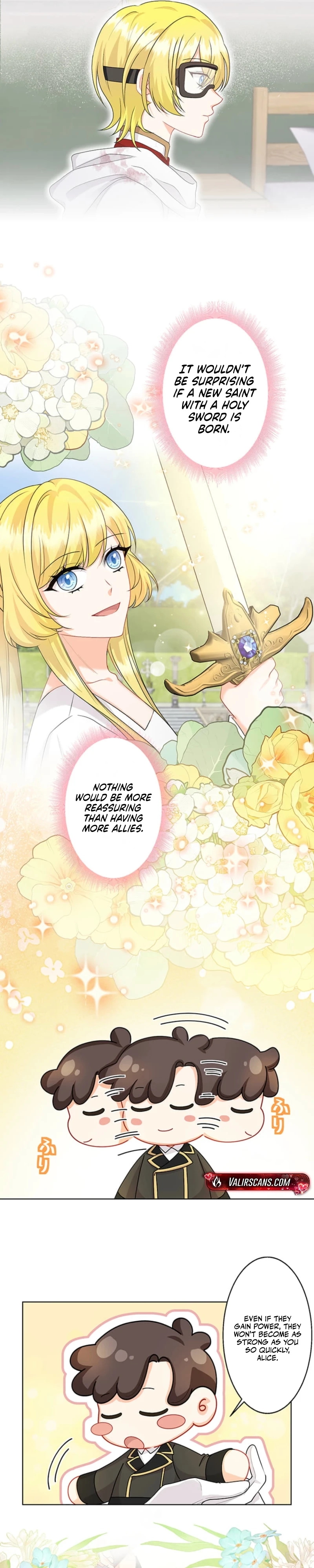 The Holy Sword Lady's Fangirl Life: I'll Protect My Beloved Knight Chapter 13 - page 20