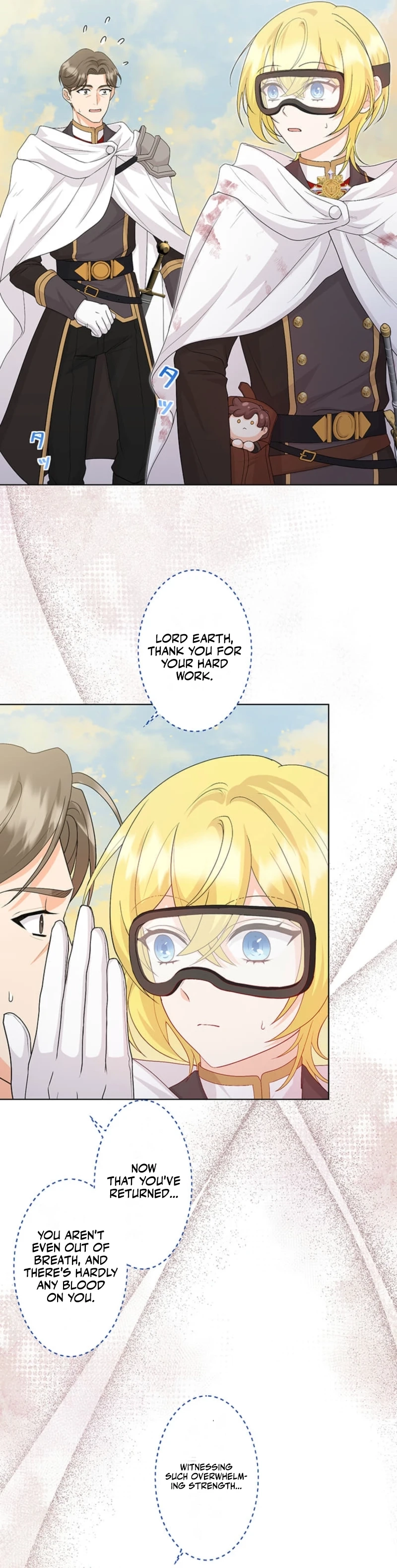 The Holy Sword Lady's Fangirl Life: I'll Protect My Beloved Knight Chapter 13 - page 3