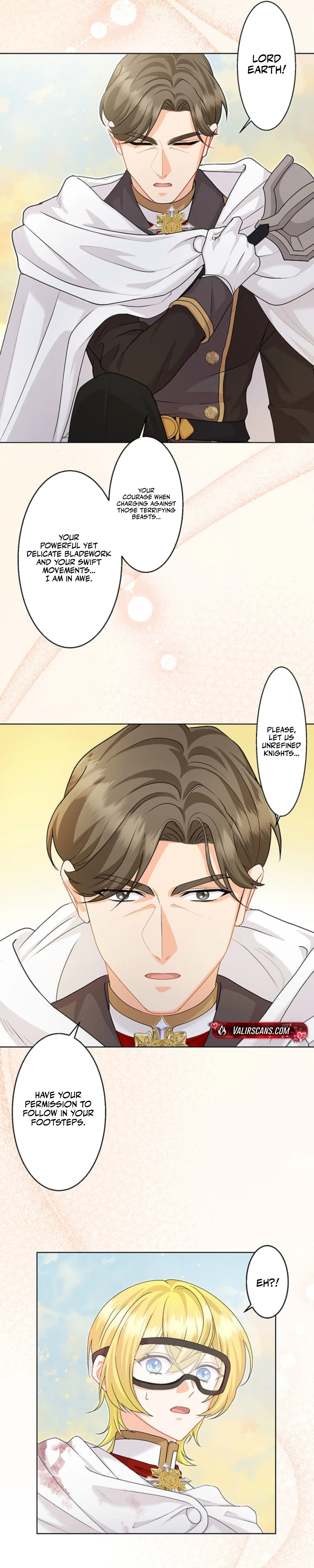 The Holy Sword Lady's Fangirl Life: I'll Protect My Beloved Knight Chapter 13 - page 8