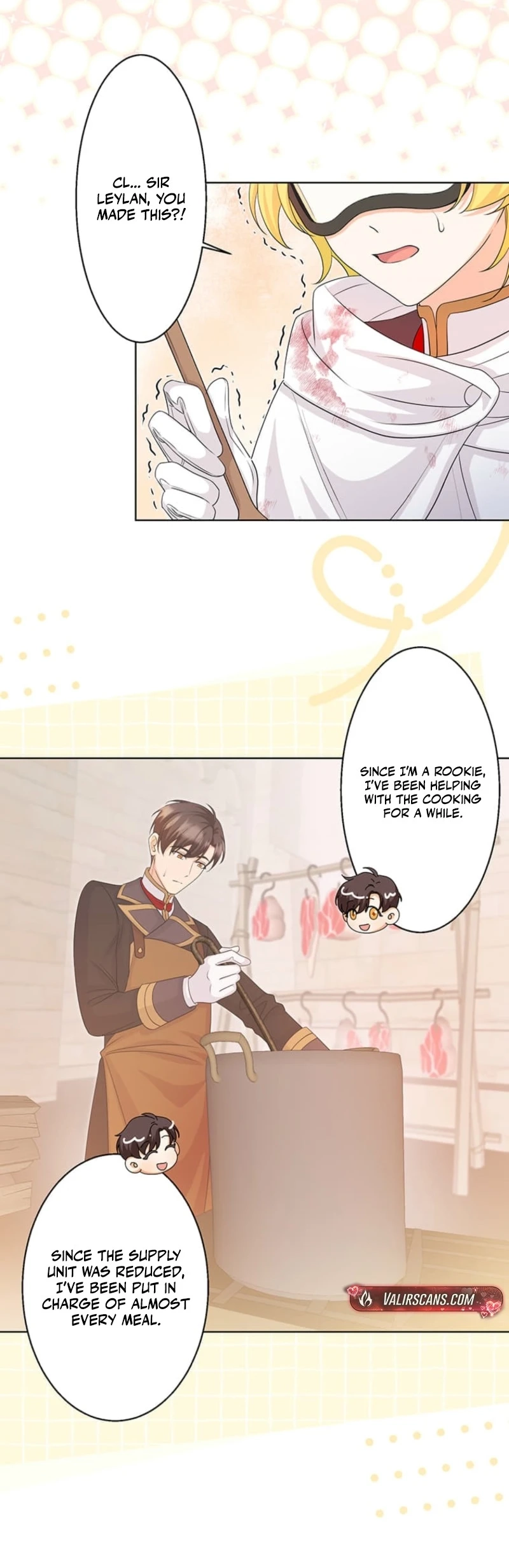 The Holy Sword Lady's Fangirl Life: I'll Protect My Beloved Knight Chapter 14 - page 18