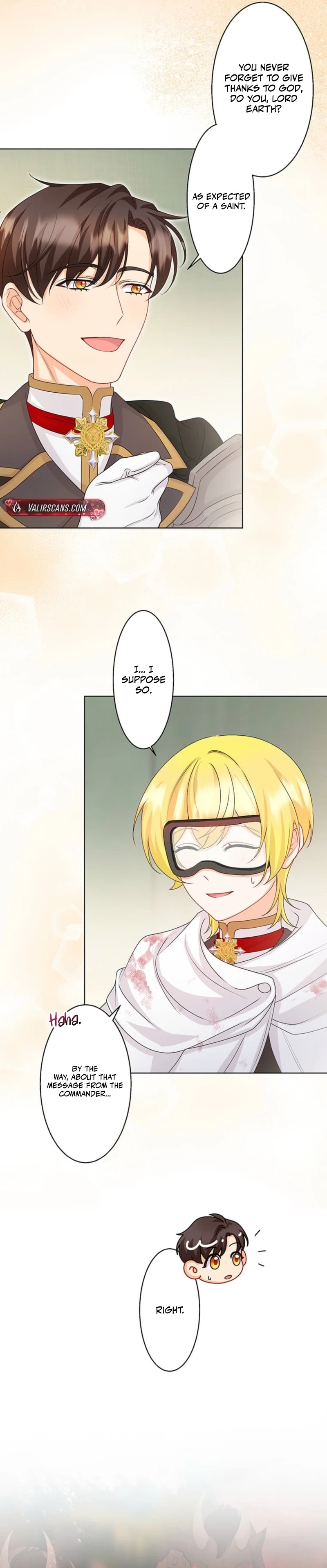 The Holy Sword Lady's Fangirl Life: I'll Protect My Beloved Knight Chapter 14 - page 21