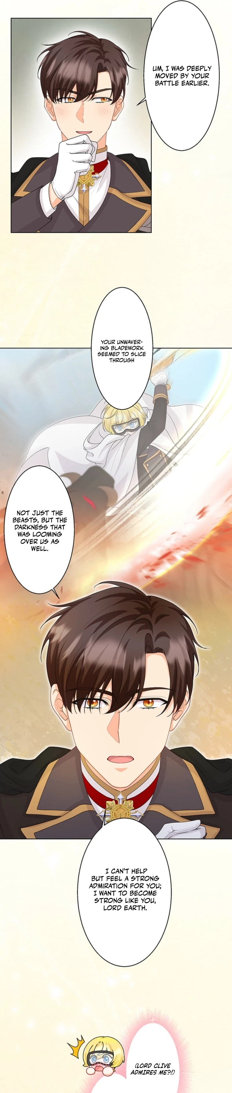 The Holy Sword Lady's Fangirl Life: I'll Protect My Beloved Knight Chapter 14 - page 24
