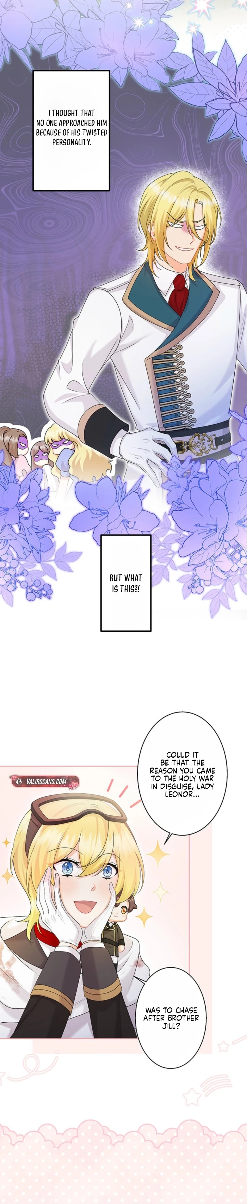 The Holy Sword Lady's Fangirl Life: I'll Protect My Beloved Knight Chapter 15 - page 18
