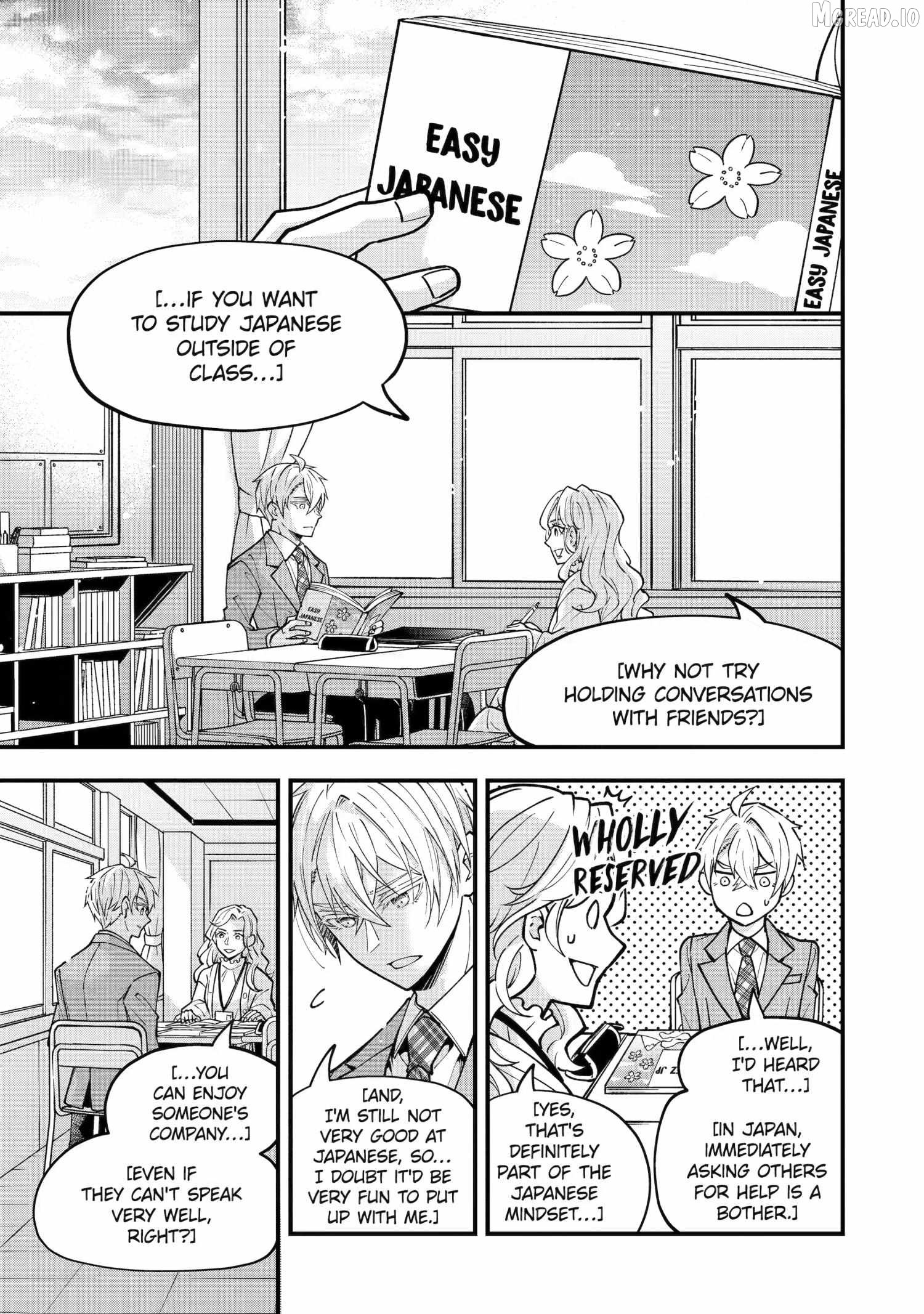 Tonari no Seki no James-kun Chapter 9 - page 1