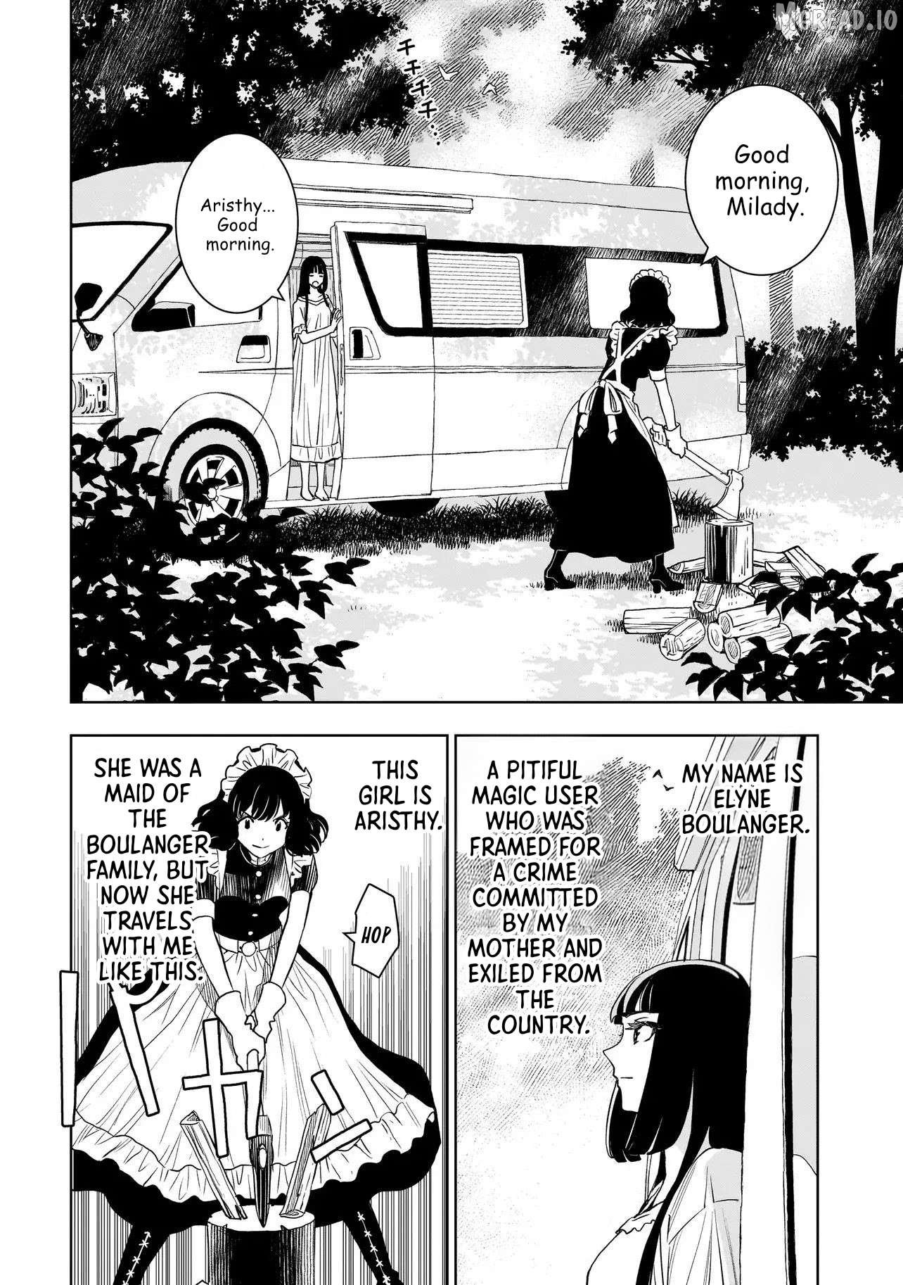 Tsuihou Reijou, Craft Shinagara Camping Car de Isekai o Tabishimasu Chapter 2.1 - page 4
