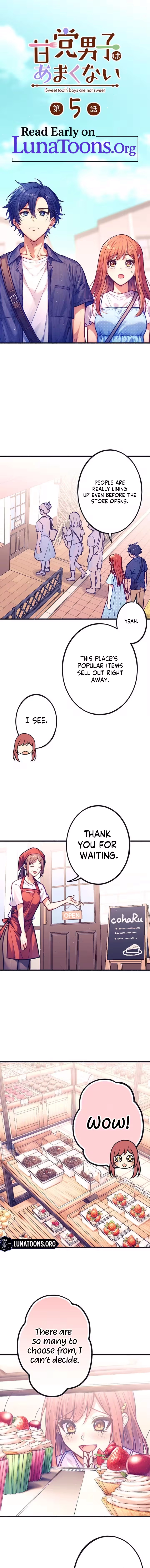 Amatou Danshi wa Amakunai Chapter 5 - page 1