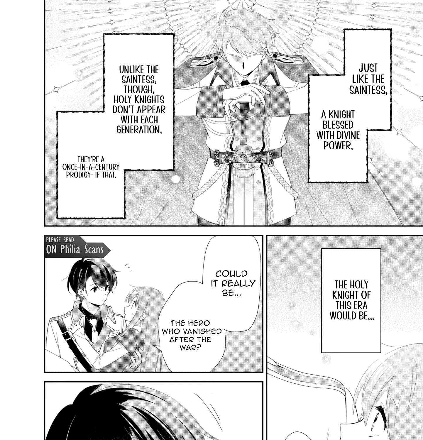 Seikishi-sama, Sorosoro Watashi o Hanashite Kudasai! ~Youzumi Seijo wa Sodateta Eiyuu ni Shuuchaku Sareru~ Chapter 2 - page 15