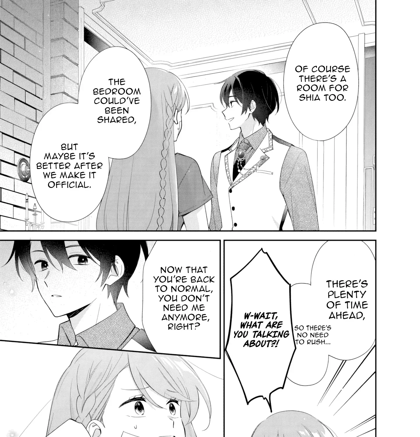 Seikishi-sama, Sorosoro Watashi o Hanashite Kudasai! ~Youzumi Seijo wa Sodateta Eiyuu ni Shuuchaku Sareru~ Chapter 2 - page 65