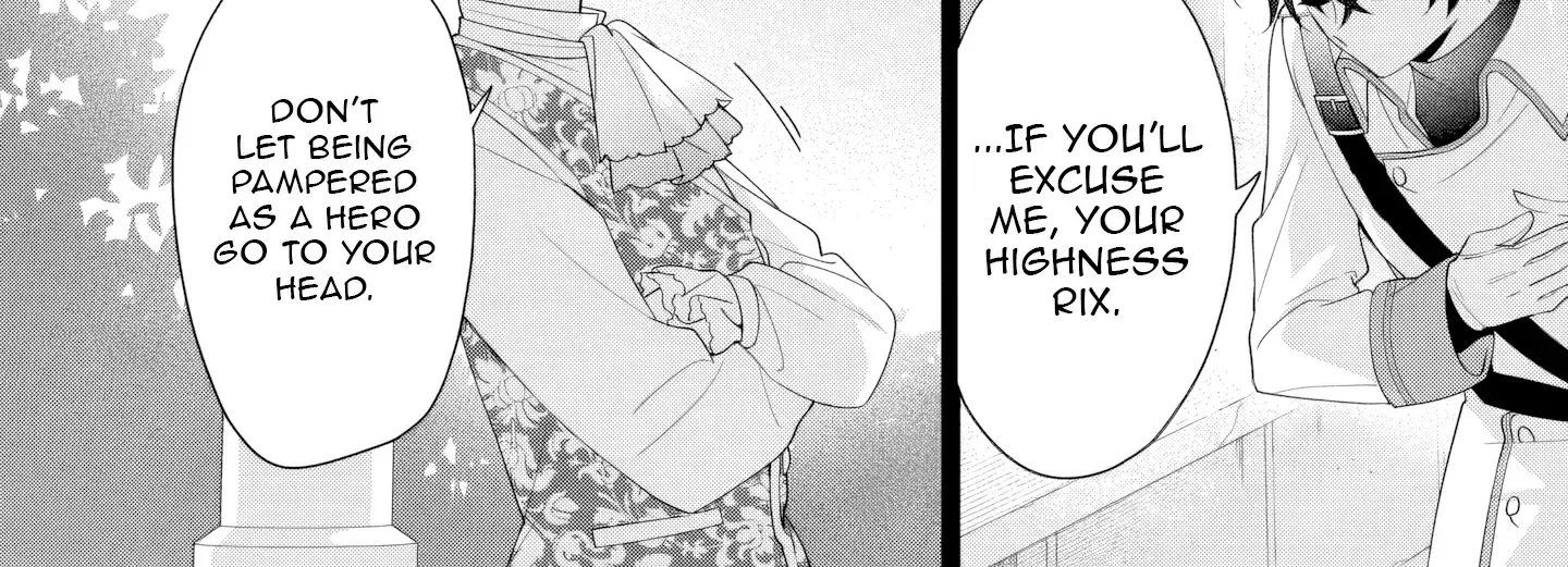 Seikishi-sama, Sorosoro Watashi o Hanashite Kudasai! ~Youzumi Seijo wa Sodateta Eiyuu ni Shuuchaku Sareru~ Chapter 3 - page 35