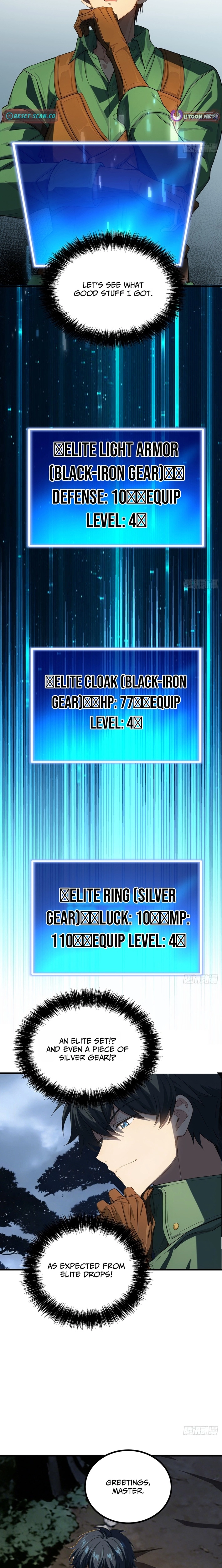 I Survive Through The Game By Dominating The Wild Monster Information Network Chapter 2 - page 13