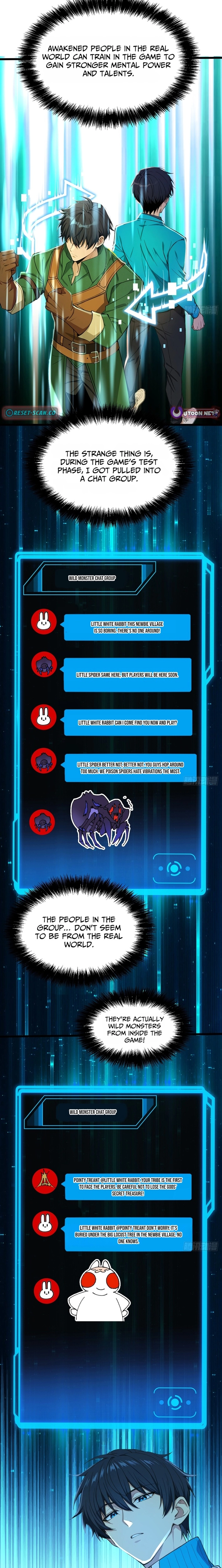 I Survive Through The Game By Dominating The Wild Monster Information Network Chapter 2 - page 5