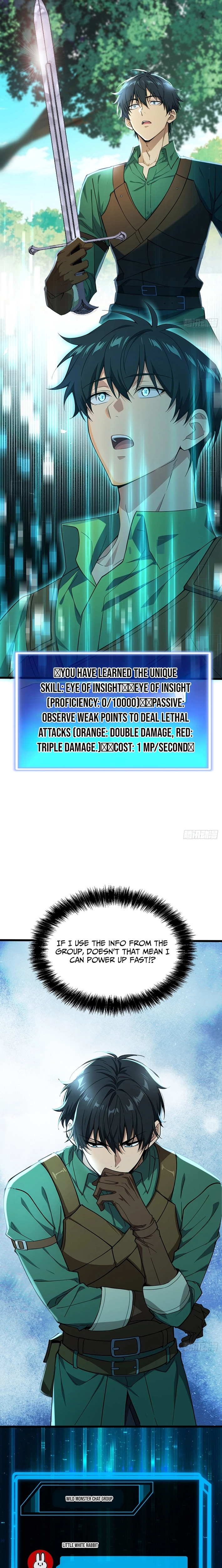 I Survive Through The Game By Dominating The Wild Monster Information Network Chapter 2 - page 7