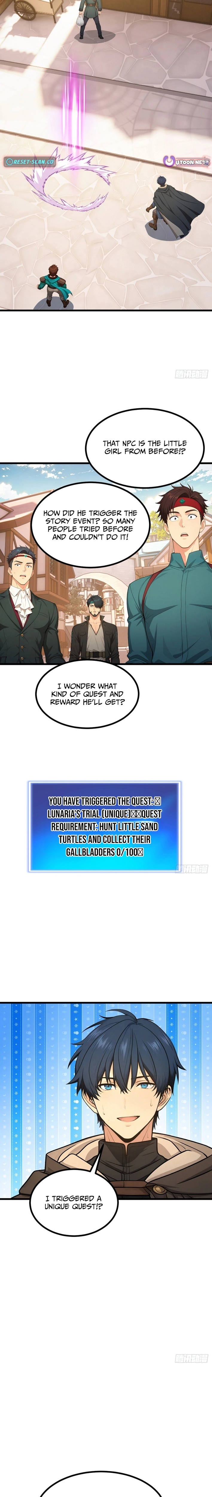 I Survive Through The Game By Dominating The Wild Monster Information Network Chapter 4 - page 3