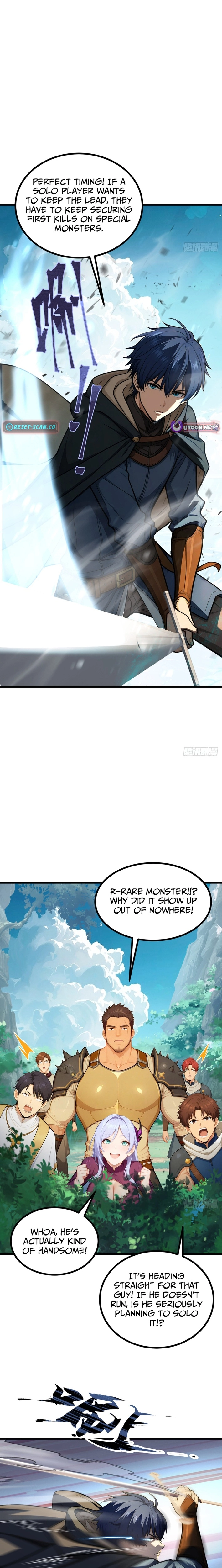 I Survive Through The Game By Dominating The Wild Monster Information Network Chapter 5 - page 13