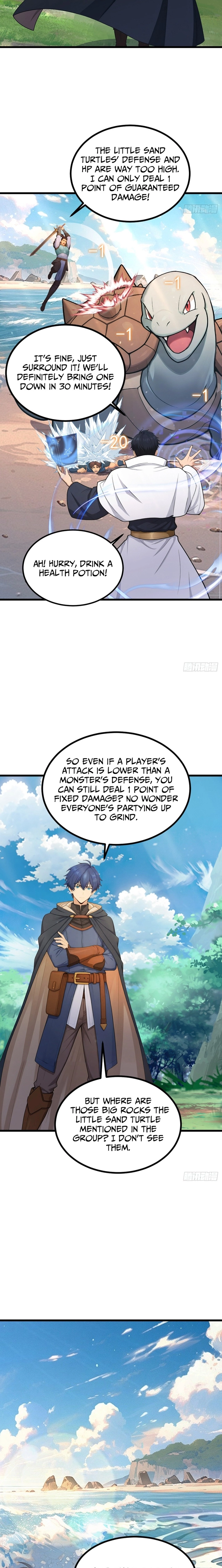 I Survive Through The Game By Dominating The Wild Monster Information Network Chapter 5 - page 2