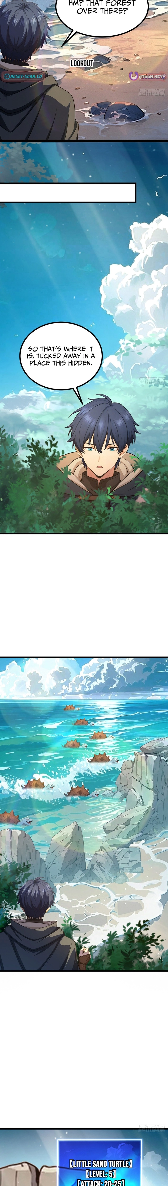 I Survive Through The Game By Dominating The Wild Monster Information Network Chapter 5 - page 3