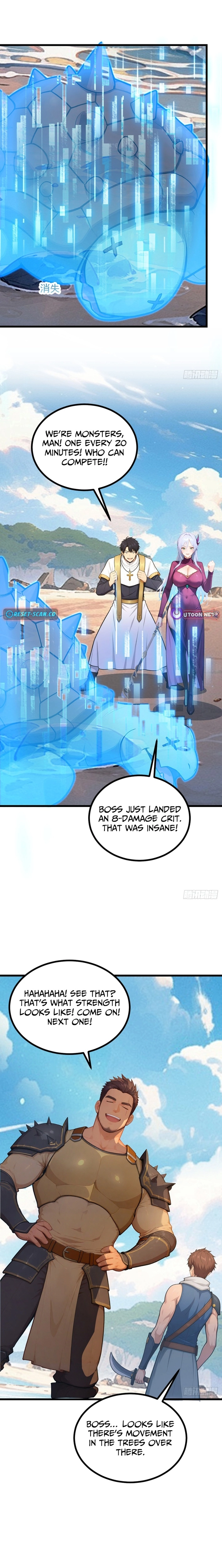 I Survive Through The Game By Dominating The Wild Monster Information Network Chapter 5 - page 5