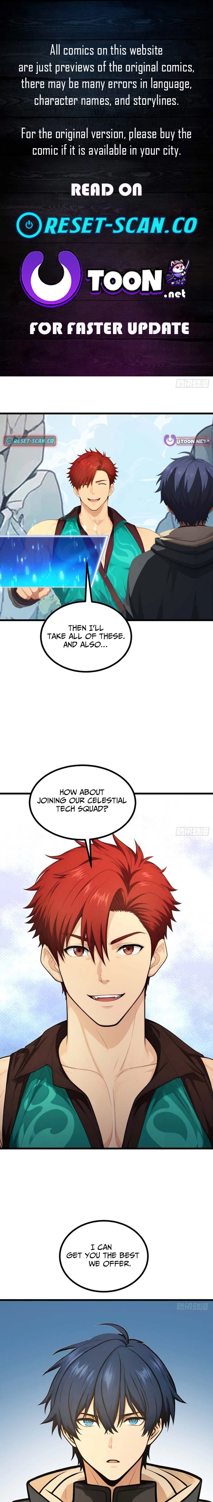I Survive Through The Game By Dominating The Wild Monster Information Network Chapter 9 - page 1