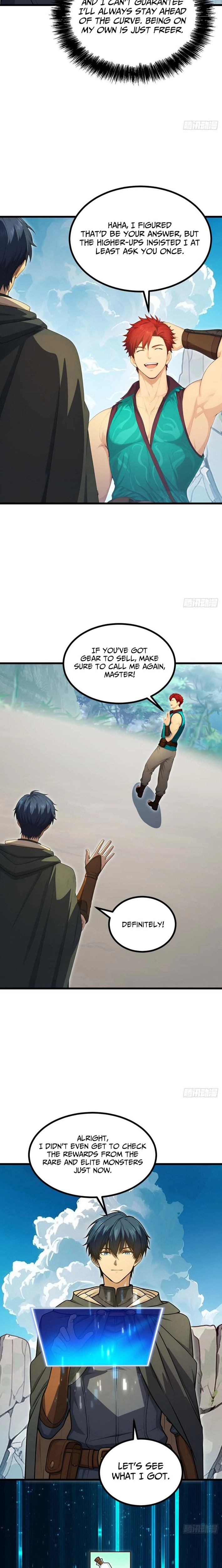I Survive Through The Game By Dominating The Wild Monster Information Network Chapter 9 - page 3