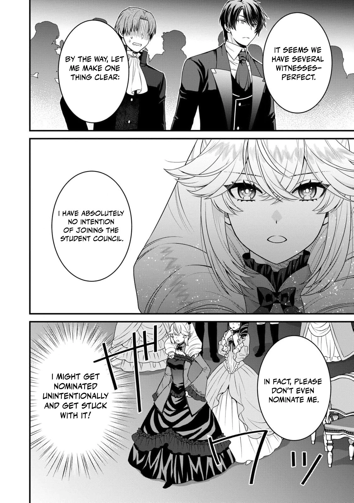 I'm a Villainess, So I Don't Need Any Doting Love! Chapter 3 - page 33
