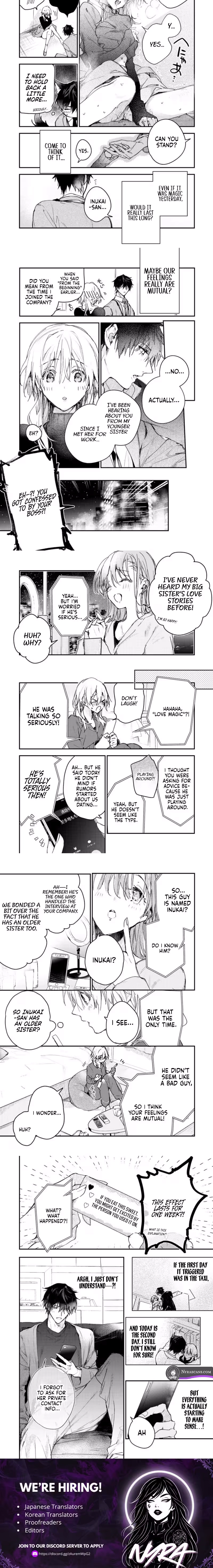 Mr Inukai the secretly doting boss just for tonight I love you. Chapter 3 - page 6