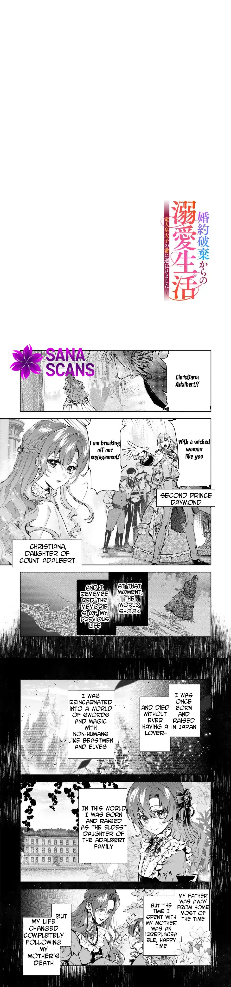 Chosen as the Dragon Crown Prince's Mate After My Broken Engagement Chapter 1 - page 2