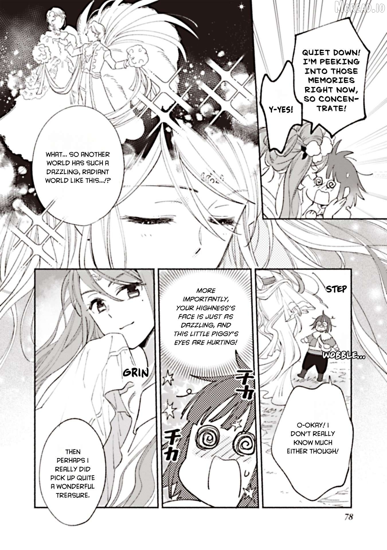 Shiroi Buta Kizoku desu ga Zense no Kioku ga Haeta no de Hiyoko na Otouto Sodatemasu Chapter 3 - page 14