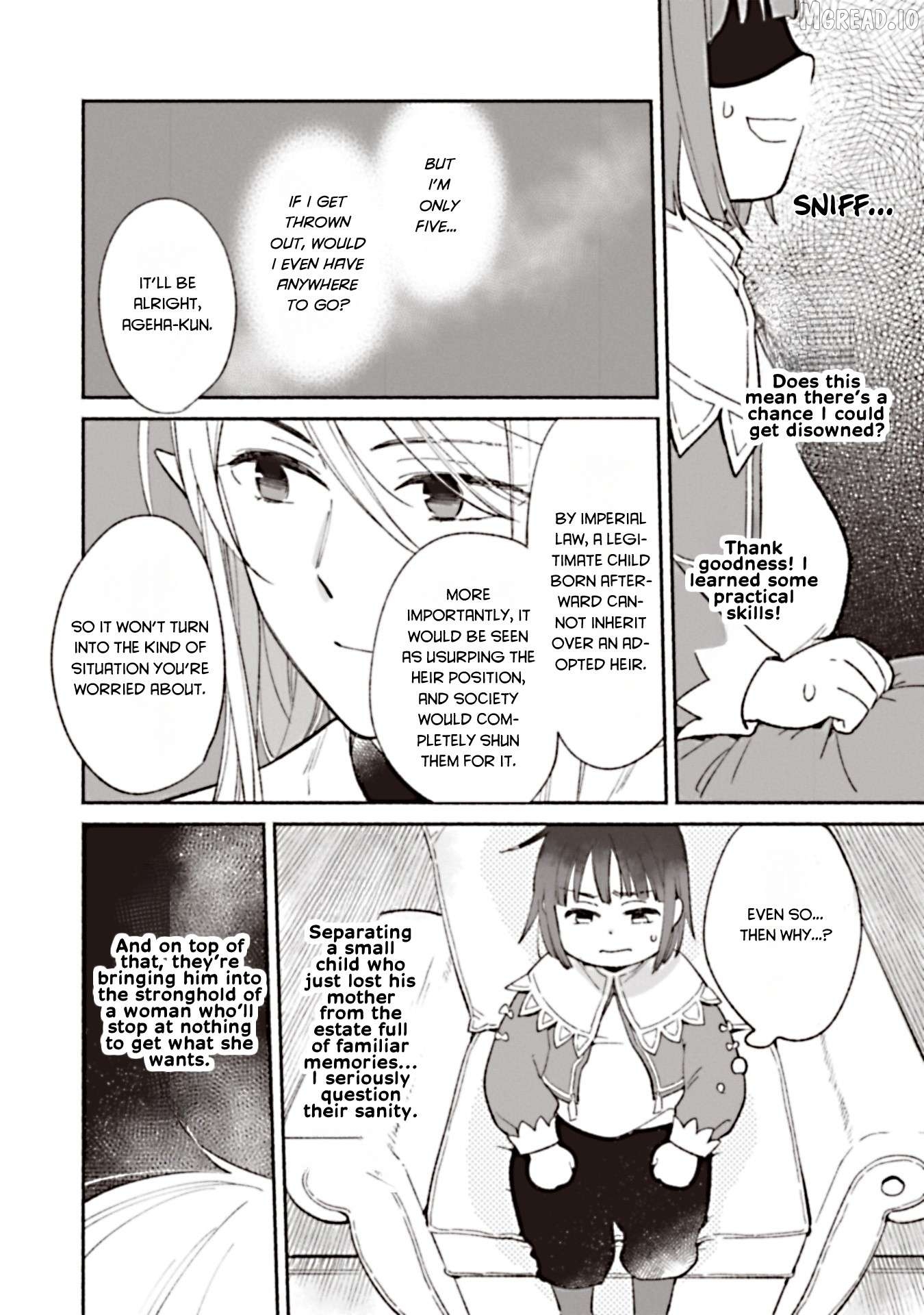 Shiroi Buta Kizoku desu ga Zense no Kioku ga Haeta no de Hiyoko na Otouto Sodatemasu Chapter 3 - page 20