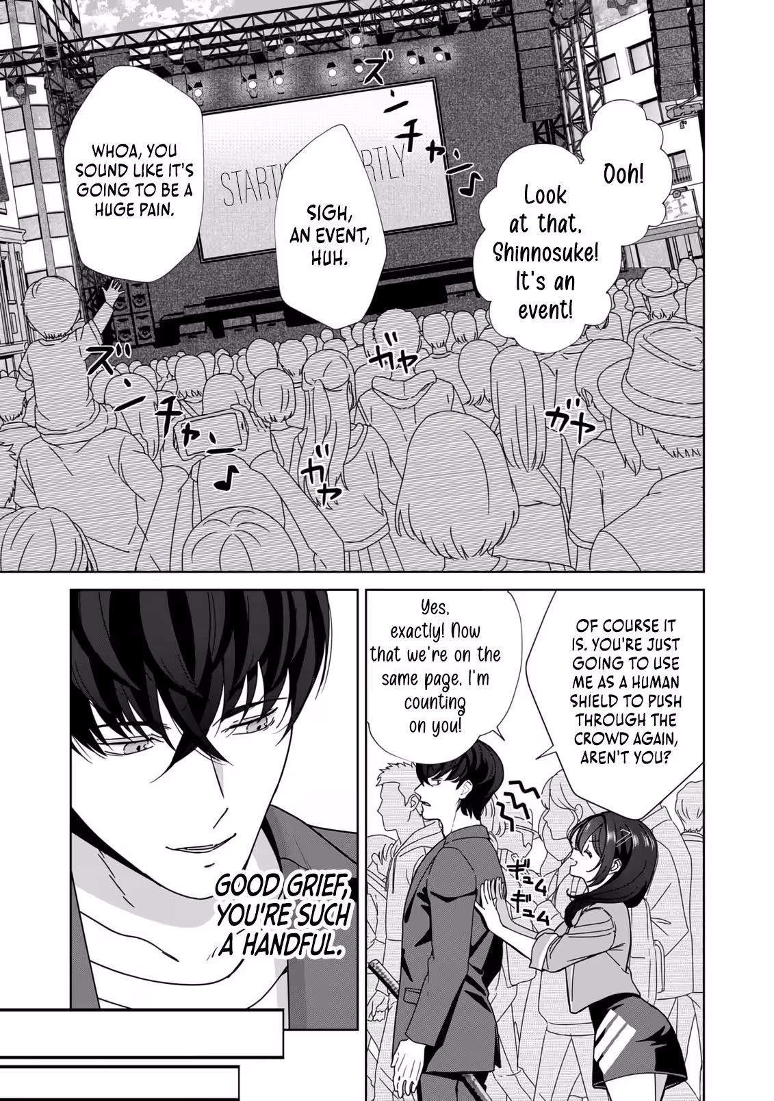 The Unrivaled Sword Saint Salaryman ~My Childhood Friend Occasionally Asks Me to Help Save Humanity~ Chapter 1 - page 10
