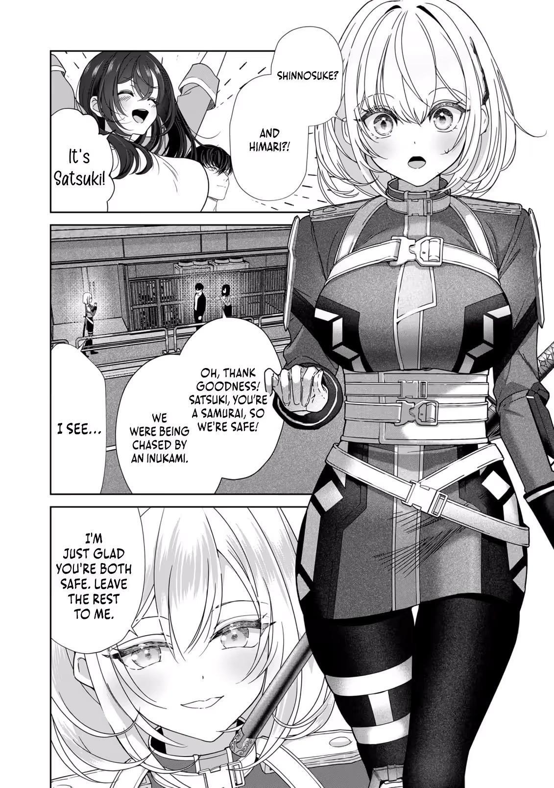 The Unrivaled Sword Saint Salaryman ~My Childhood Friend Occasionally Asks Me to Help Save Humanity~ Chapter 1 - page 27