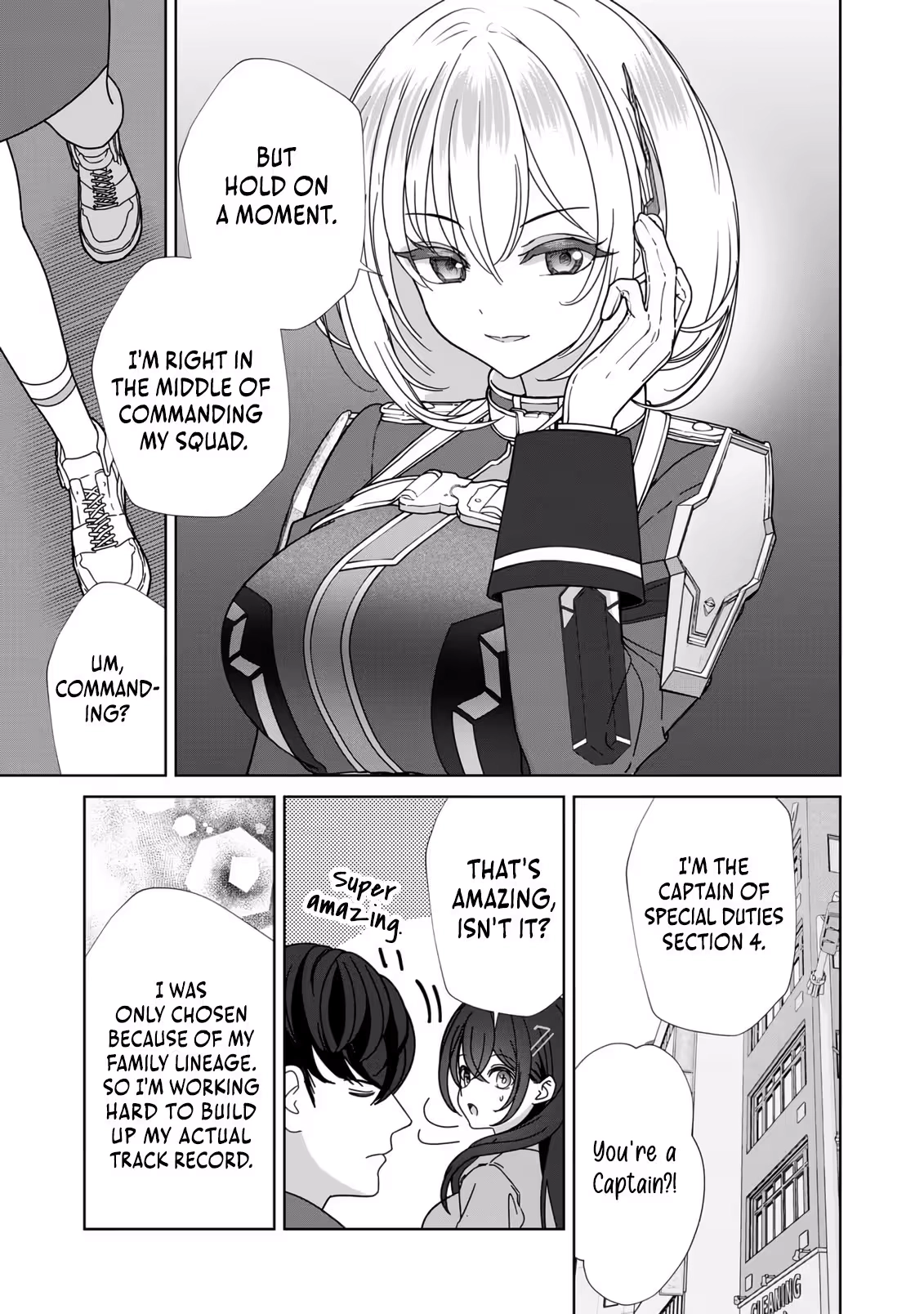 The Unrivaled Sword Saint Salaryman ~My Childhood Friend Occasionally Asks Me to Help Save Humanity~ Chapter 1 - page 28