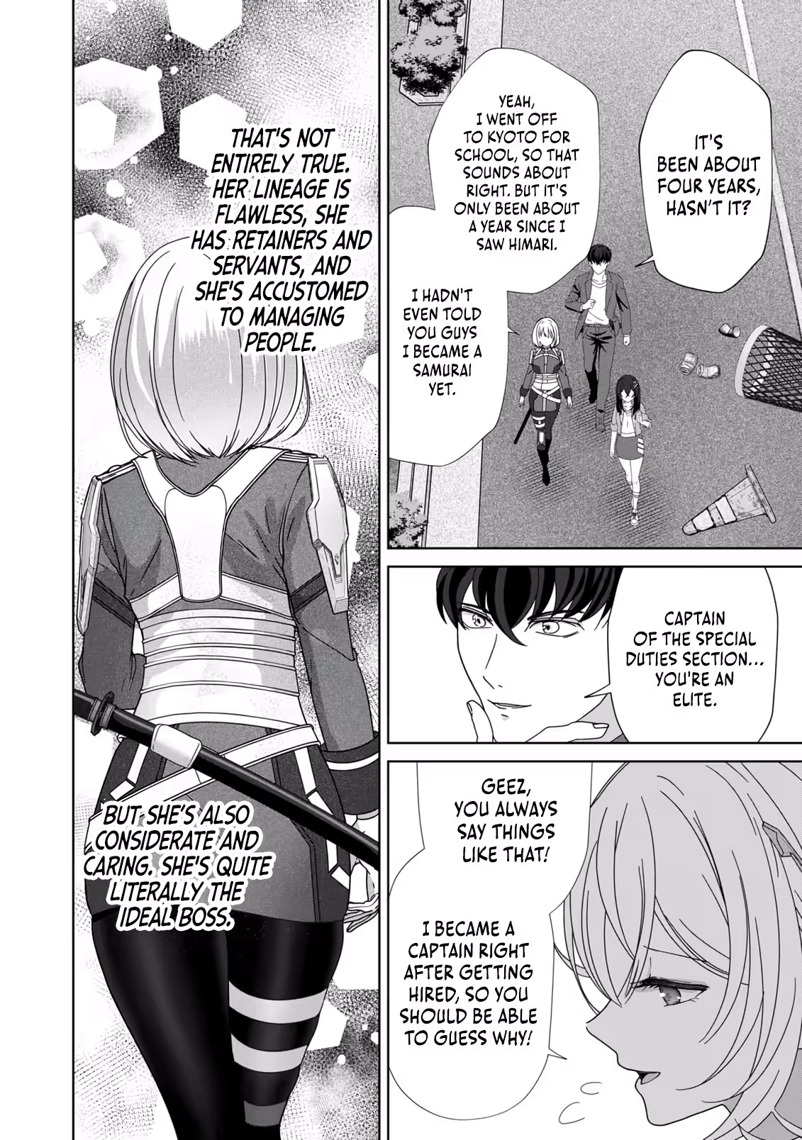 The Unrivaled Sword Saint Salaryman ~My Childhood Friend Occasionally Asks Me to Help Save Humanity~ Chapter 1 - page 29
