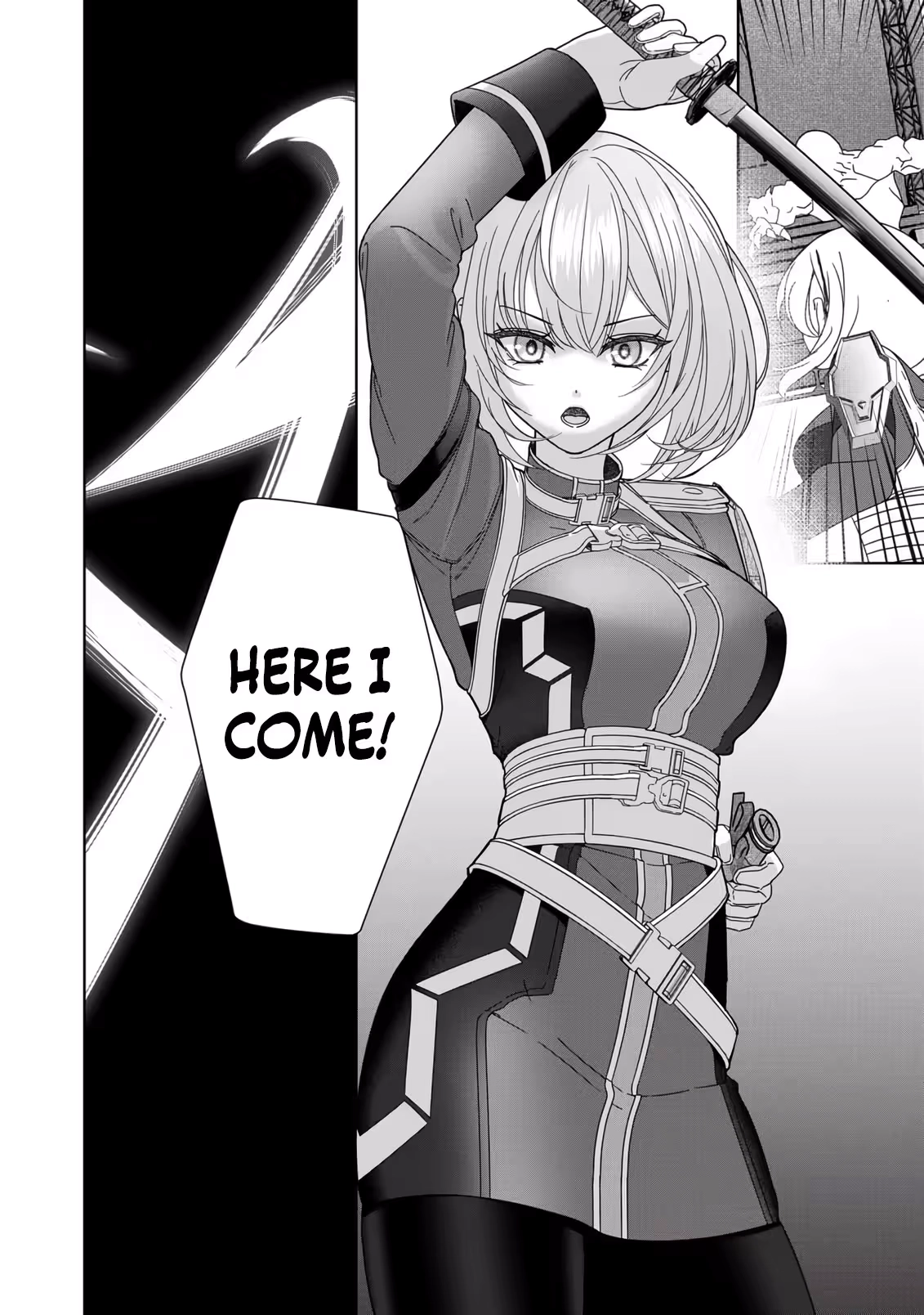 The Unrivaled Sword Saint Salaryman ~My Childhood Friend Occasionally Asks Me to Help Save Humanity~ Chapter 1 - page 33