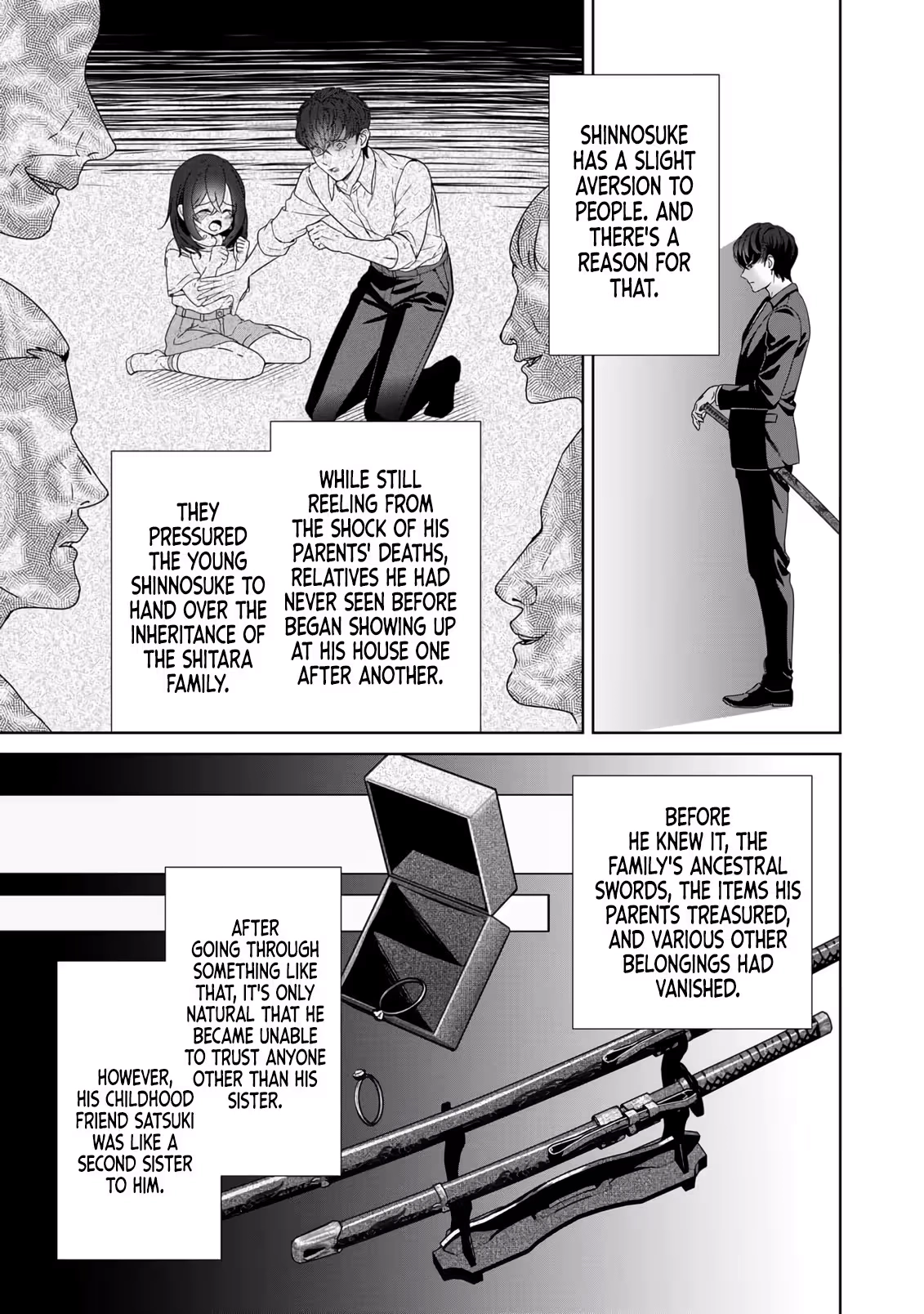 The Unrivaled Sword Saint Salaryman ~My Childhood Friend Occasionally Asks Me to Help Save Humanity~ Chapter 1 - page 36