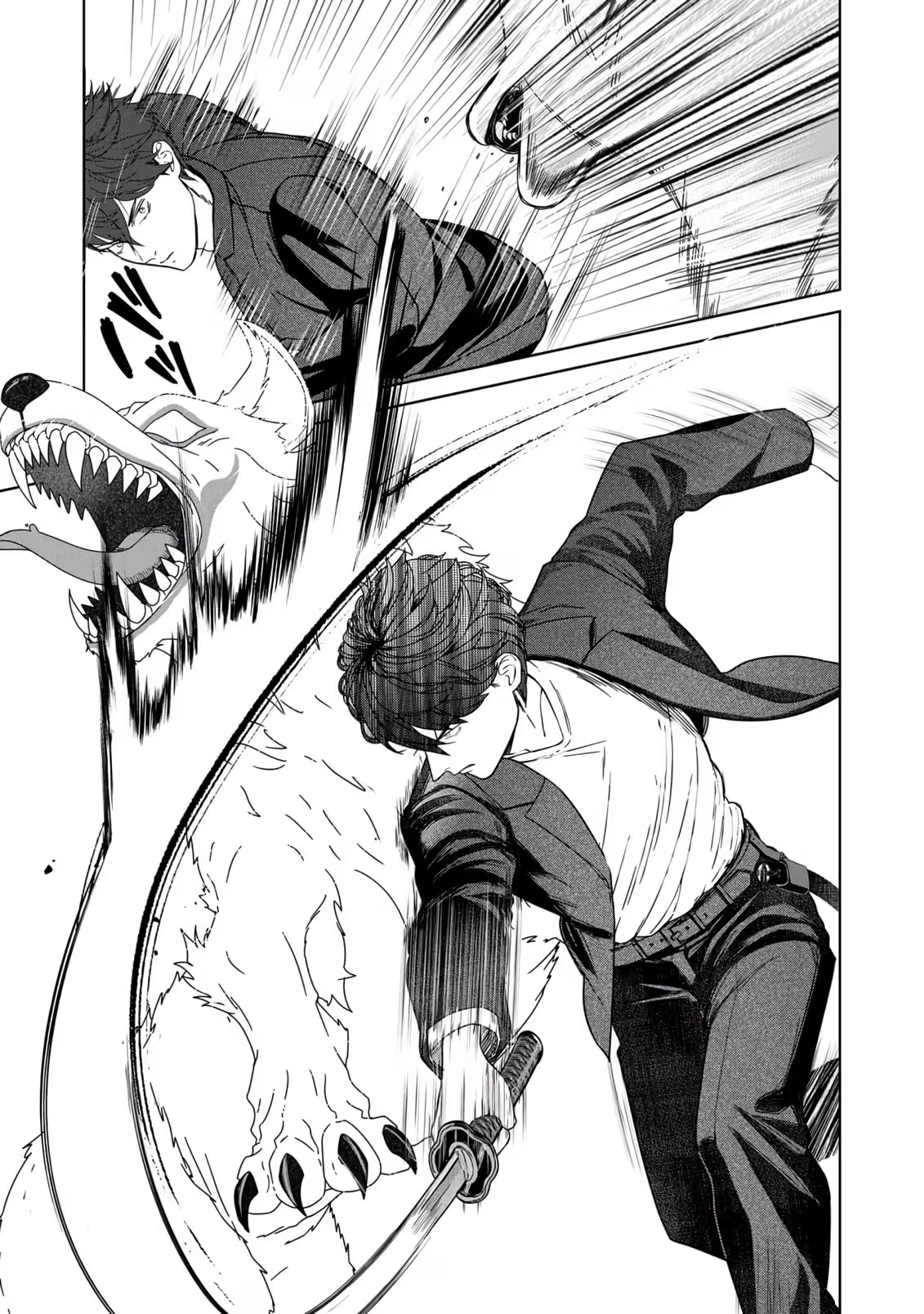 The Unrivaled Sword Saint Salaryman ~My Childhood Friend Occasionally Asks Me to Help Save Humanity~ Chapter 1 - page 38