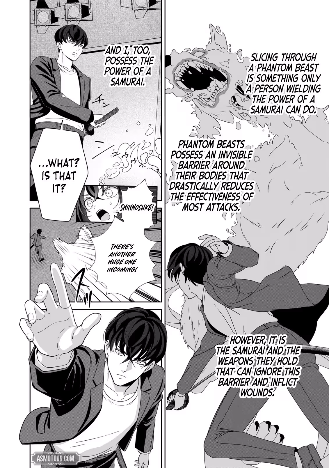 The Unrivaled Sword Saint Salaryman ~My Childhood Friend Occasionally Asks Me to Help Save Humanity~ Chapter 1 - page 39