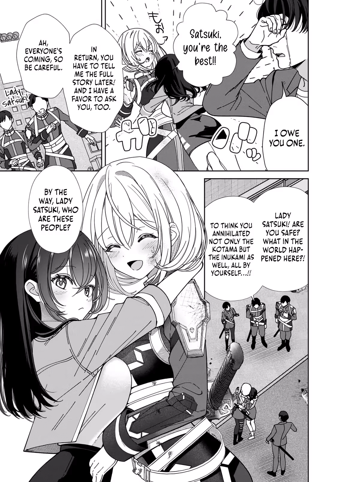The Unrivaled Sword Saint Salaryman ~My Childhood Friend Occasionally Asks Me to Help Save Humanity~ Chapter 2 - page 10