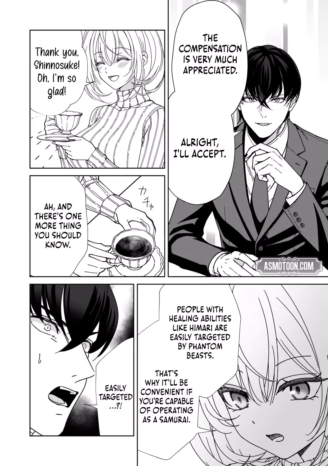 The Unrivaled Sword Saint Salaryman ~My Childhood Friend Occasionally Asks Me to Help Save Humanity~ Chapter 2 - page 25