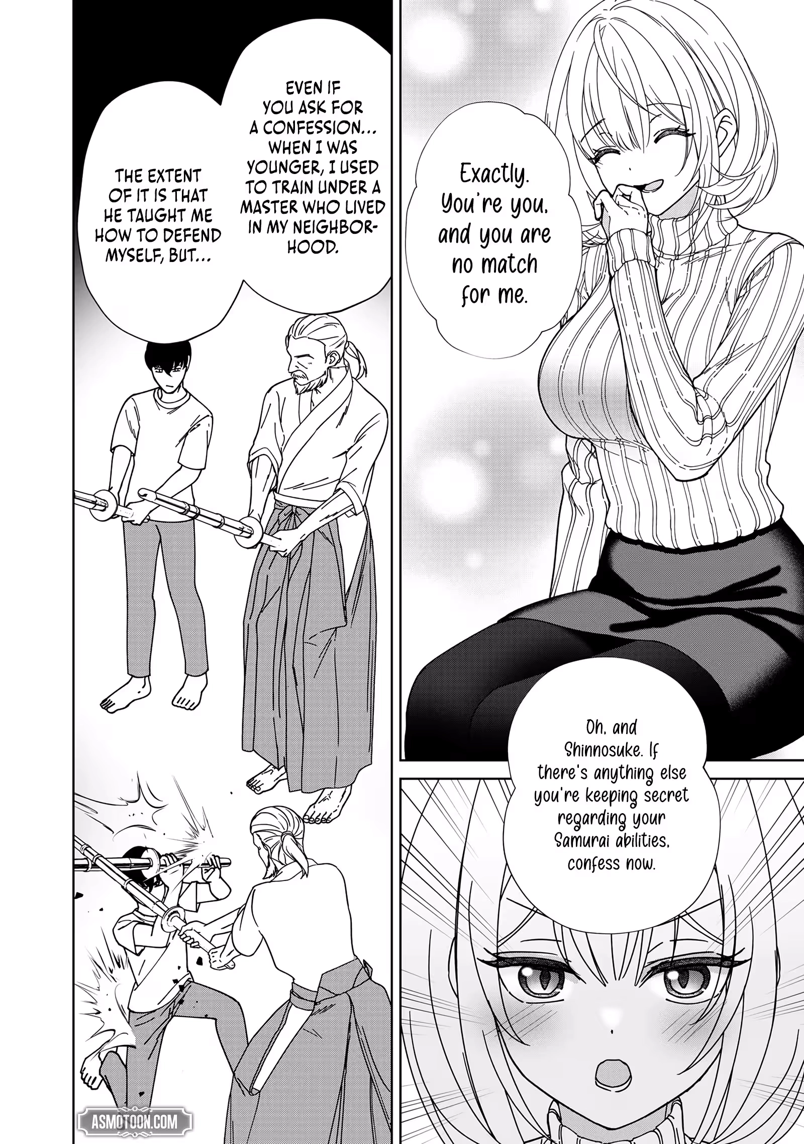 The Unrivaled Sword Saint Salaryman ~My Childhood Friend Occasionally Asks Me to Help Save Humanity~ Chapter 2 - page 27