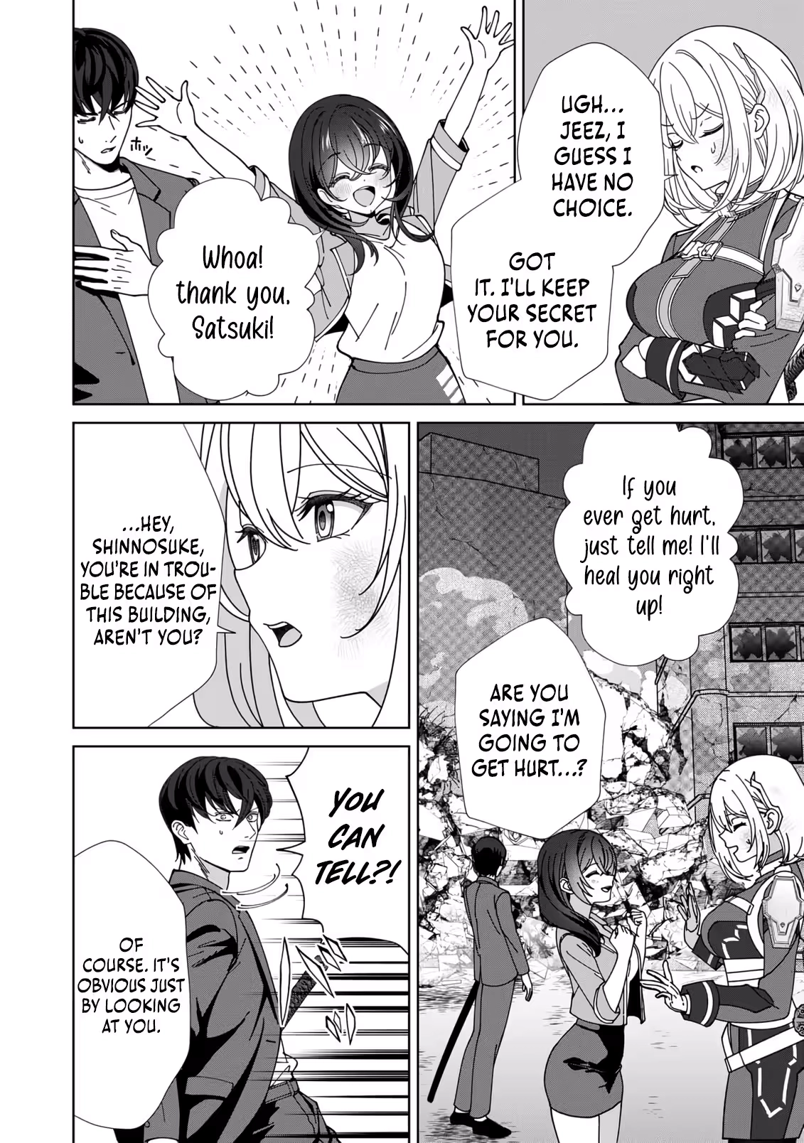 The Unrivaled Sword Saint Salaryman ~My Childhood Friend Occasionally Asks Me to Help Save Humanity~ Chapter 2 - page 7