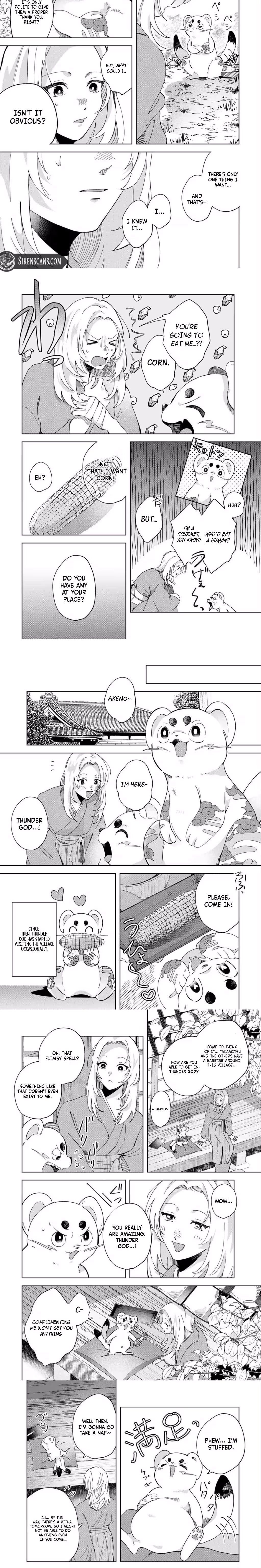 Kaminari-sama no Koigoromo Chapter 1 - page 11