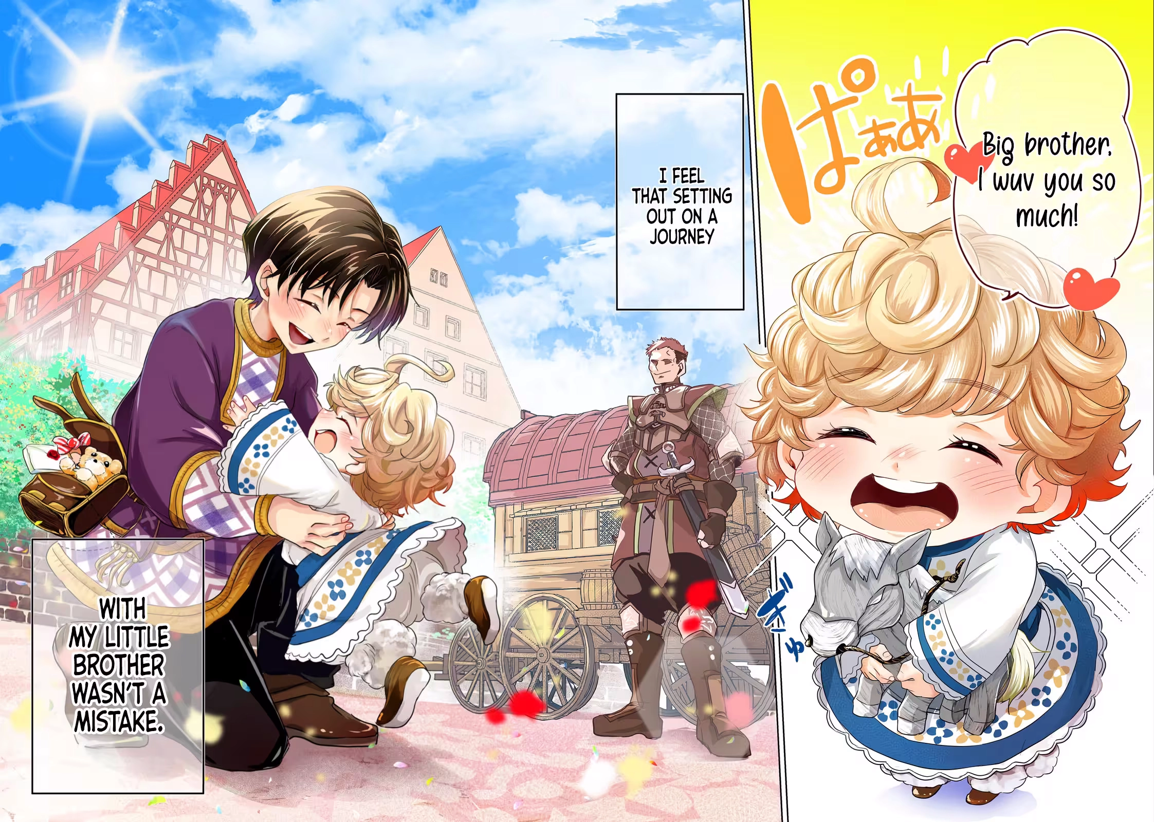 A Brotherly Journey: Two Siblings Traveling to Visit Their Grandparents Chapter 1 - page 3